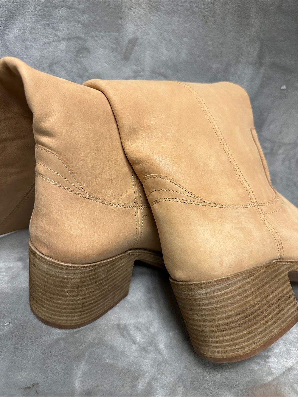 Jeffrey Campbell Reflect Tall Pull-On Boots Size 10 - Picture 6 of 8